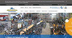 Desktop Screenshot of duennebacke.de